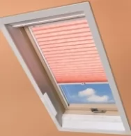 Плиссированная штора для мансардных окон APS